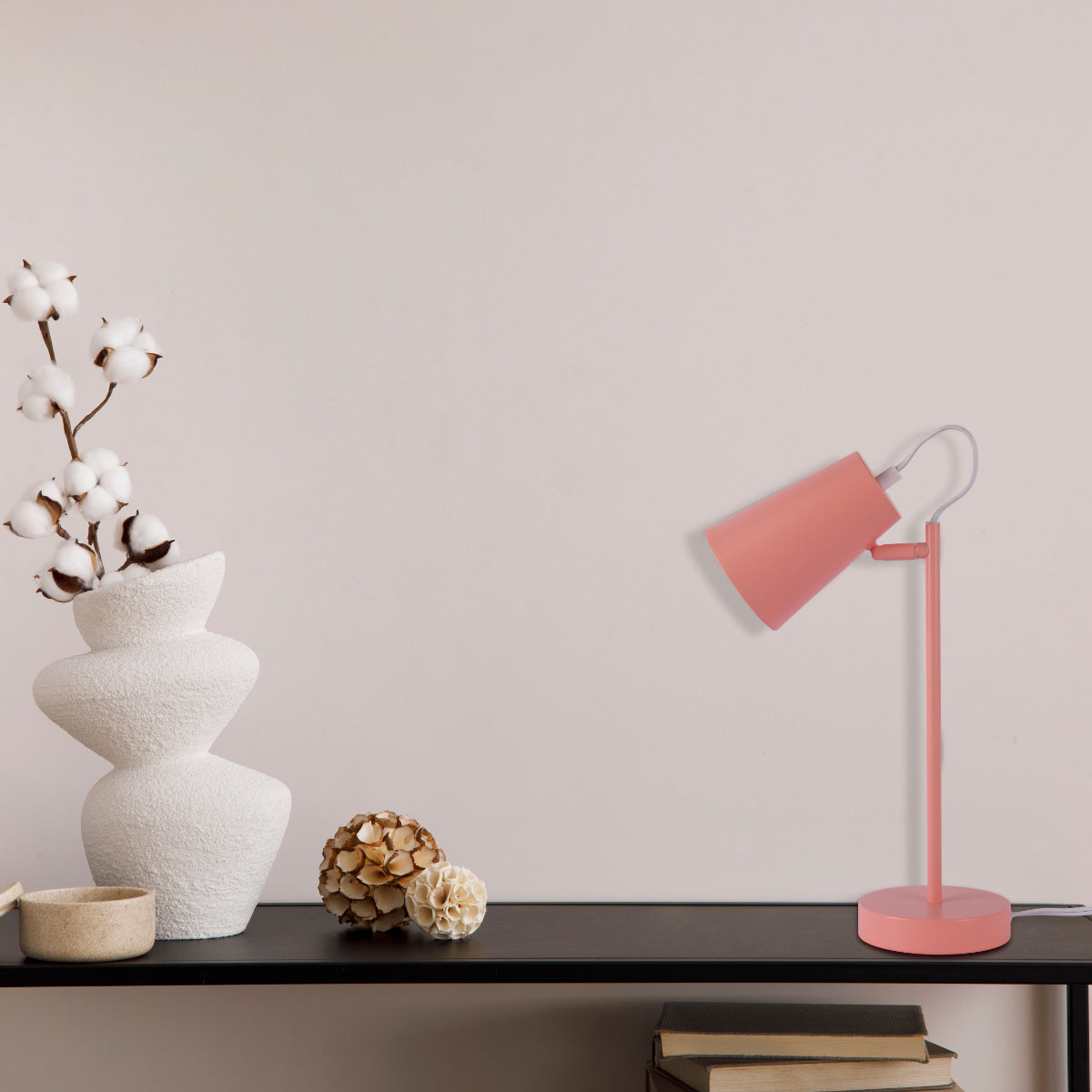 Sleek Cut Cone Desk Lamp in Vibrant Colors - Modern Elegance 130-03668 in play