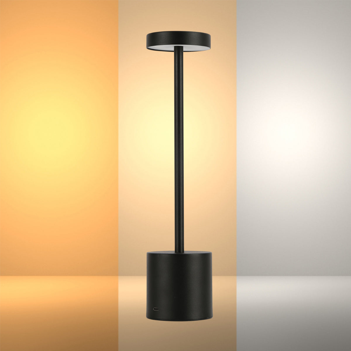 Main image of Sleek Portable LED Column Lamp with CCT Control 130-03740
