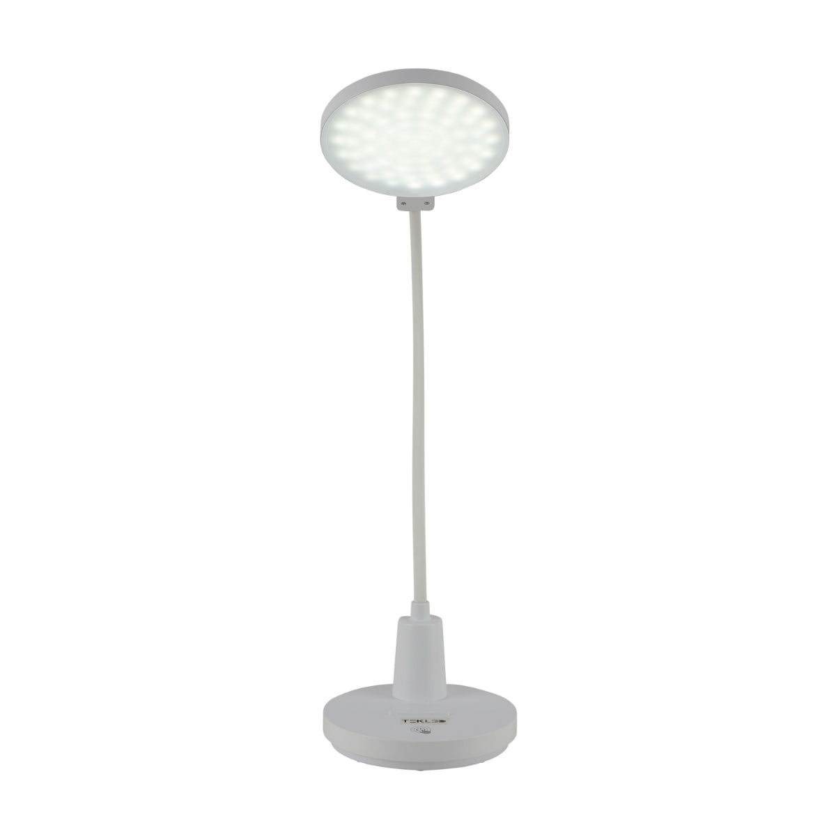 Main image of Sleek Rechargeable Gooseneck LED Desk Lamp 130-03759