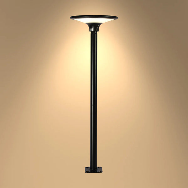 Main image of TEKLED Solar LED Post-Top Area Light 20W 4000K - Black | TEKLED 260-03580