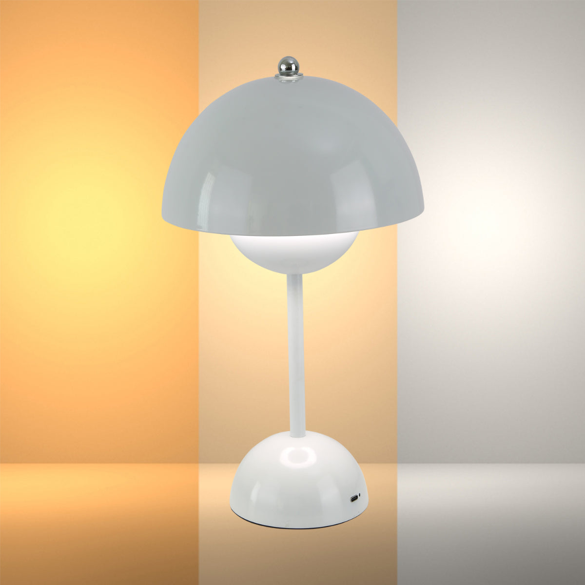 Main image of Spherical Harmony LED Table Lamp – Dual-Color Elegance 130-03734