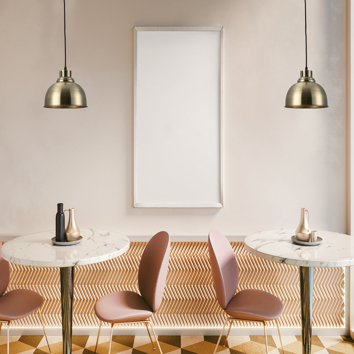 Timeless Classic Dome Pendant Light 150-18443 in play