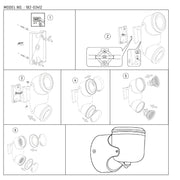 Technical specs of Up Down Tiltable Outdoor Wall Light GU10 Black 182-03412