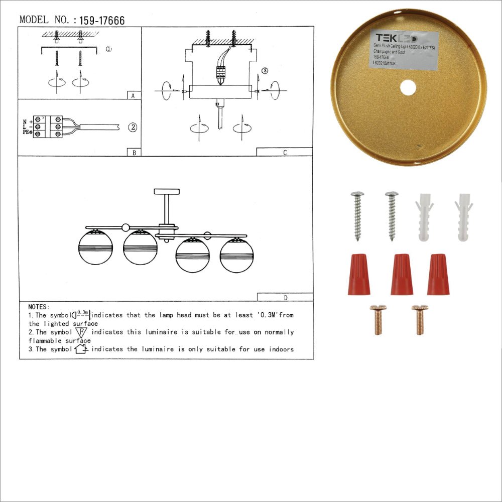 Light deals globe fittings