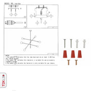 User manual for Gold Rod Modern Pendant Tiered Chandelier Light with 6xE27 Fittings | TEKLED 159-17574