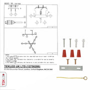 User manual for Opal Globe Glass Gold Black Metal Body Modern Nordic Chandelier with 9xG9 Fittings | TEKLED 159-17540
