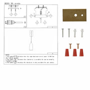 User manual for Snowdrop Clear Glass Gold Metal Pendant Wall Light with E14 Fitting | TEKLED 151-19734