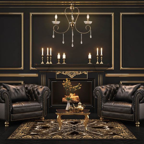 Interior use of Versailles Elegance Crystal Swan Chandelier Ceiling Light | TEKLED 159-17971