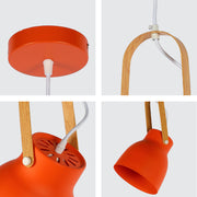 Close shots of Versatile Narvik Nordic Cone Pendant Light 150-18414