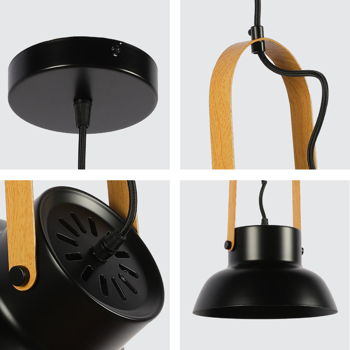 Close shots of Versatile Narvik Nordic Cone Pendant Light 150-18420